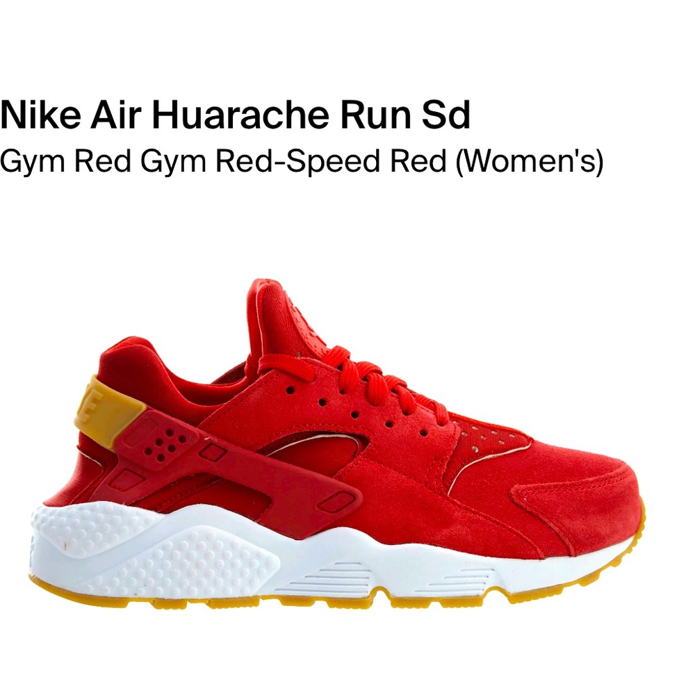 💐Nike RED HUARACHE 2016 LIKE NEW 🔥